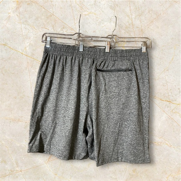 Feat Men's HeatherGrey FlowTech Roam Shorts - Picture 3 of 7
